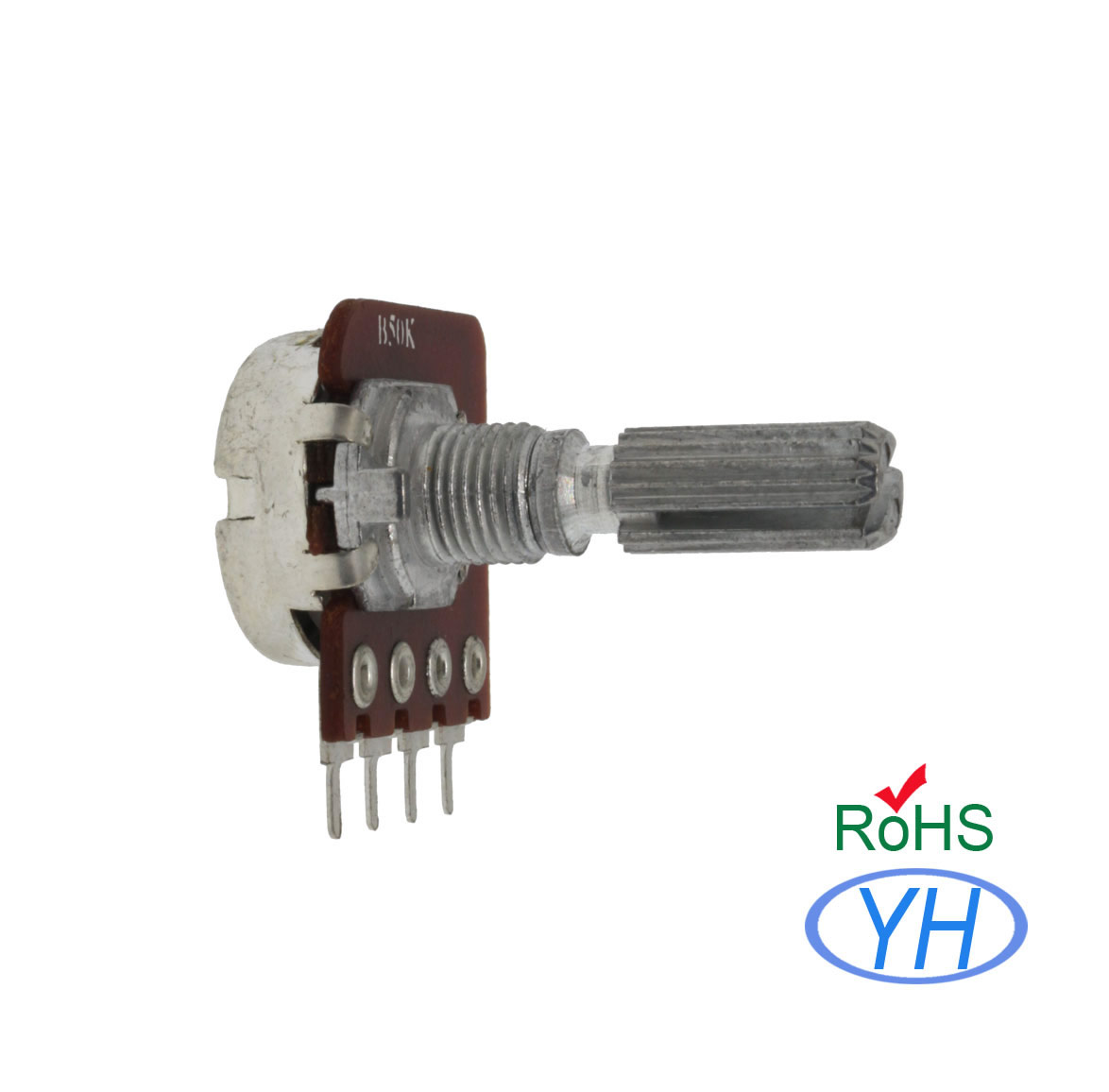 16MM Single Gang Rotary Potentiometer with Tap