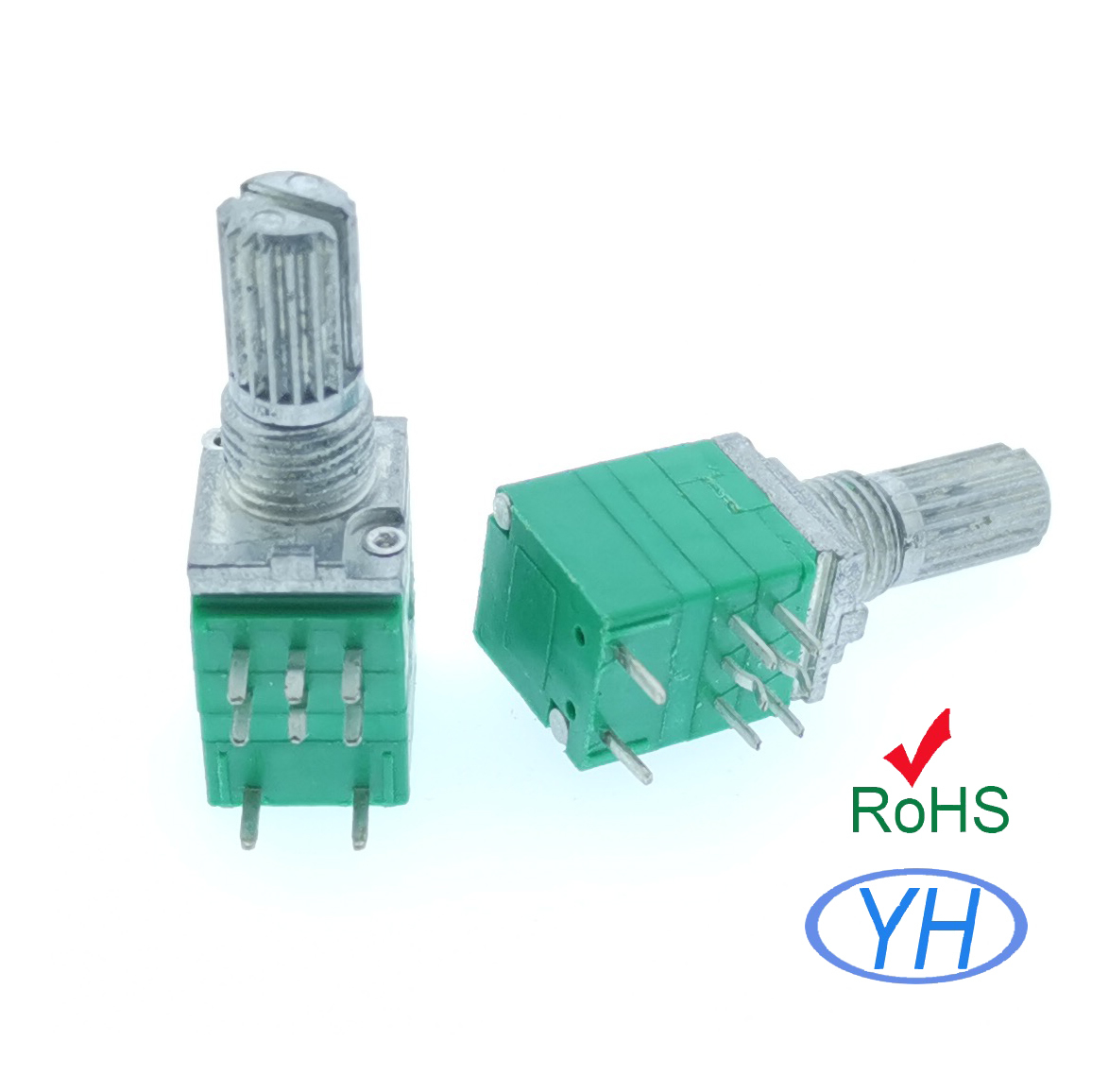 9MM Dual Gang Rotary Switch Potentiometer