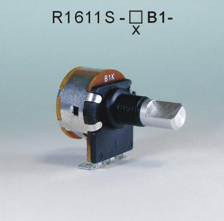 16MM Single Gang Rotary Potentiometer with switch XB1