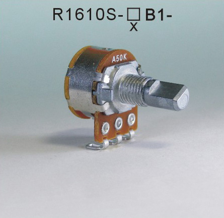 16MM Single Gang Rotary Potentiometer with switch