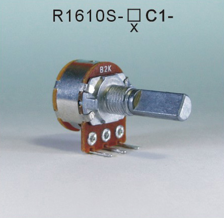 16MM Single Gang Rotary Potentiometers with switch