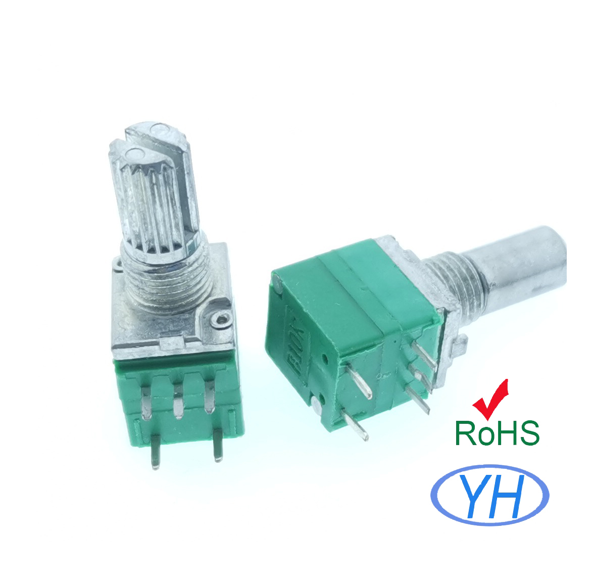 9mm Single Gang Rotary Switch Potentiometer