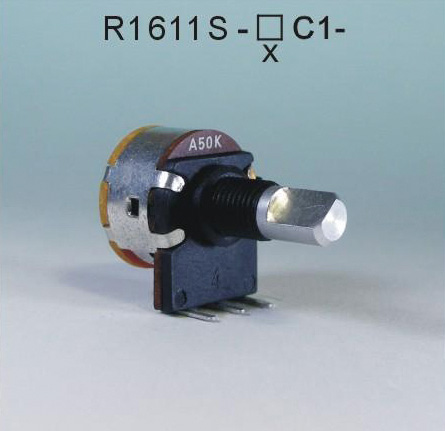 16mm Dimmer Potentiometer with switch