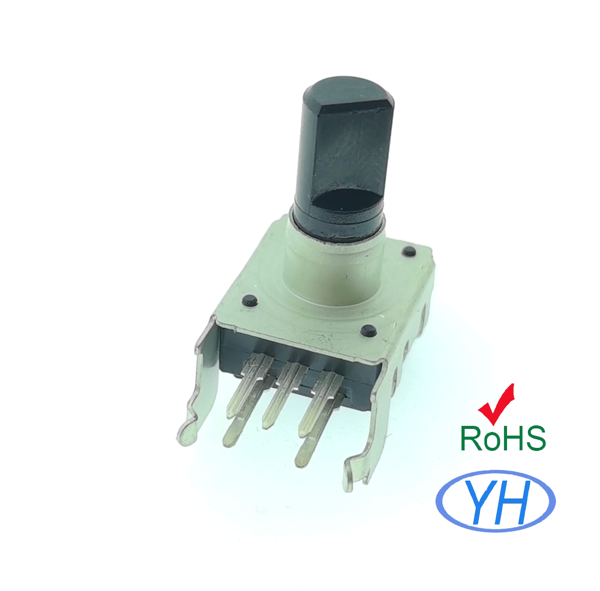 12mm Horizontal PCB mount type of  Rotary Encoder with push switch