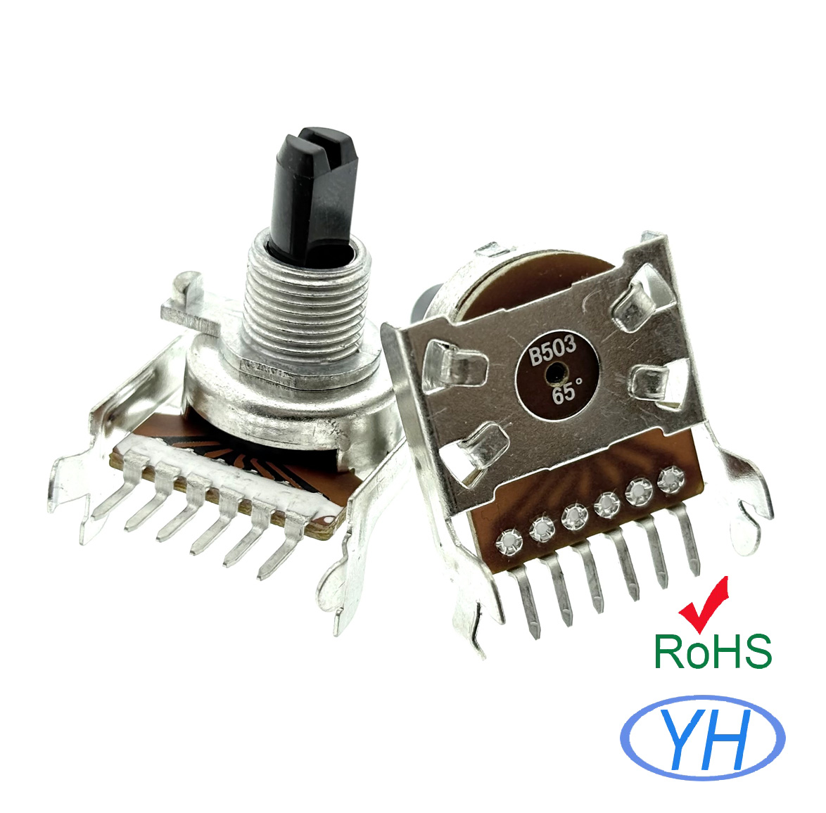 R1612G 16MM Dual Gang Stereo Rotary Potentiometer medical equipment.